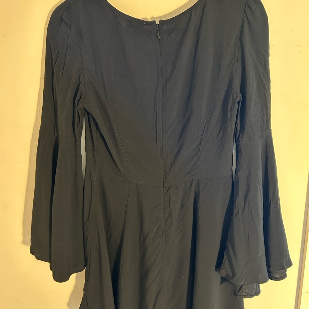 Express Little Black V-Neck Dress - Picture 10 of 11